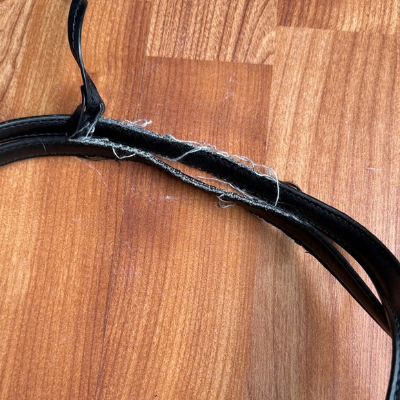 Michael Kors Jet Set Travel Medium Carryall Tote Designer Animal Print Gold Used - Picture 4 of 15